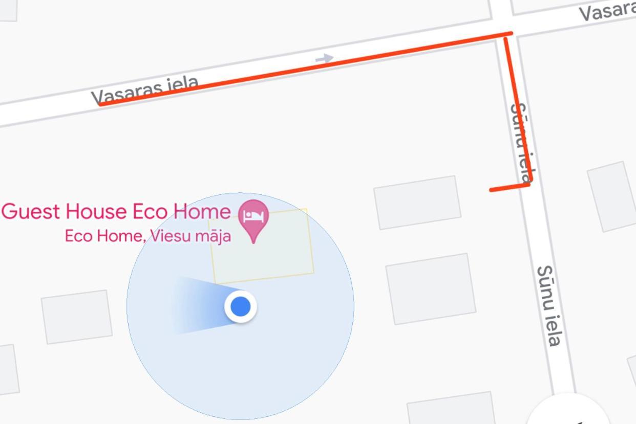 Guest House Eco Home Jūrkalne 외부 사진